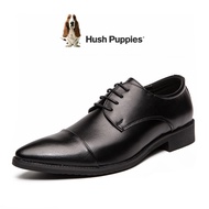 Hush Puppies รองเท้าผู้ชาย รุ่น สีดำ รองเท้าหนังแท้ รองเท้าทางการ รองเท้าแบบสวม รองเท้าแต่งงาน รองเท้าหนังผู้ชาย