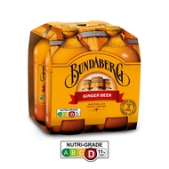 Bundaberg Ginger Beer Glass Bottles (4x375ml)