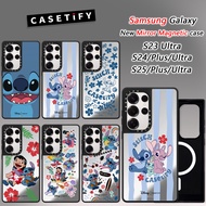 Interstellar Baby Surfing Stitch & Angel Casetify Magnetic Samsung Mirror Magnetic Phone Case Suitab