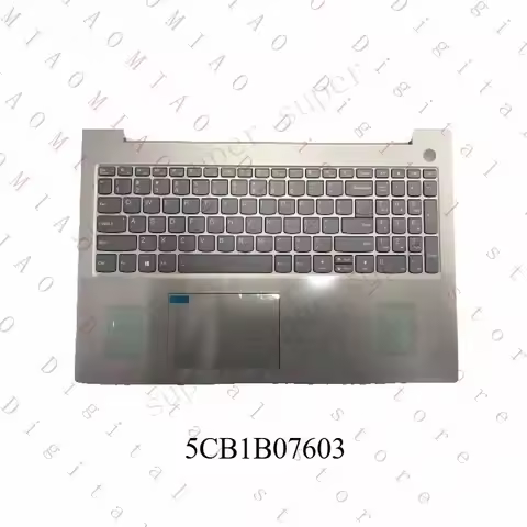 S+ For lenovo ThinkBook 15p IMH Palmrest BT keyboard silver gray 5CB1B07603