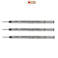 【Direct from Japan】Ohto water-based ballpoint pen refill 0.5 black C-305Kuro 3-piece set