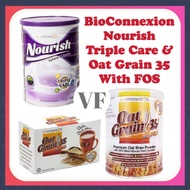 BioConnexion Oat Grain 35 With FOS 500g/20g x 10s & Nourish Triple Care Lutein Inulin (Vision Care H