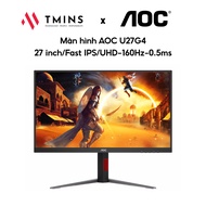 AOC U27G4/71 gaming monitor (27 inch/Fast IPS/UHD-160Hz-0.5ms - FHD-0.3ms-320Hz) - Genuine product