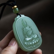 天然和田玉觀音吊墜
