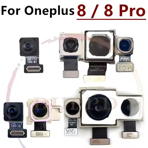 Original Top Front Rear Main Camera Flex For Oneplus 8 Pro 8pro Wide Back Facing Camera Flex Cable