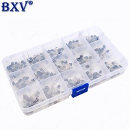 300PCS TO-92 Transistor Assortment Kit - 15 Values (NPN & PNP BJT Mix: 2N2222, S8050, 2N3904) for Ar