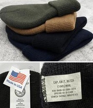 美軍公發USMC WATCH CAP 加厚雙層羊毛帽 戰術訓練帽 防寒帽*正品 現貨
