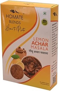 HOMATE BLENDS Lemon Achar Masala - Zesty Pickle Masala