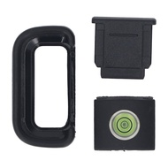 Sprcsg Camera Viewfinder Eyepiece Eye Cup Professional Eyecup with Hot Shoe Cover and Level for A670