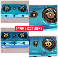 DAPUR GAS 3 TUNGKU (TEMBAGA)