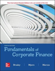 Fundamentals of Corporate Finance 10th edition by Brealey - ISBN 9781260566093 / 1260566099