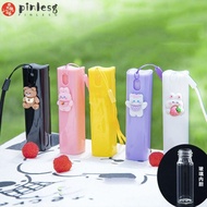 PINLESG Cosmetic Refillable Bottle, 10ml Plastic Cartoon Spray Bottle,  Resin Lanyard Dispenser Bottles Cosmetic