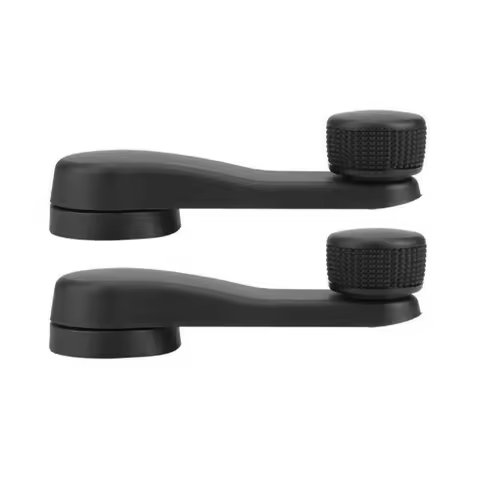 2Pcs Car Accessories Window Winder Crank Handle Replacement For T4 Transporter MK3 MK4 1H0837581D Bl