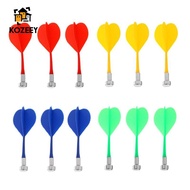 [KOZEEY] 12 Pieces/Set Colorful Darts Safety Replacement Darts Accessory 12pcs mixed