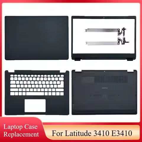 New For Latitude 3410 E3410 Laptop LCD Back Cover Front Bezel Palmrest Keyboard Housing Top Lid Bott