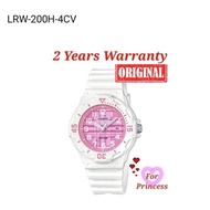 Casio [2YEARS WARRANTY] LRW-200H-4C Youth Students Watches LRW-200H Analogy Sport Watches Jam Tangan