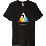 Imagine Dragons Triangle Logo Black Adult T-Shirt