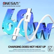 ONESAM OS-17 60W PD USB Data Cable / 60W Super Fast Charging / Resilient Durable Non-Fading