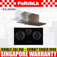 (Bundle) Fujioh FH-GS 7030 SVGL Gas Hob + FR-CL 1890 R Chimney Cooker Hood (900mm)
