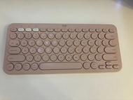 Logitech K380 粉紅色 keyboard 鍵盤