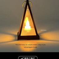 MNDP Boredom Late Night Light a Triangle Small LanternTriangle Night Light Decorative Light led Elec