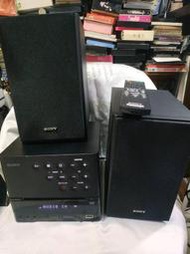 網拍唯一只此一組 音樂電玩電影絕佳享受SONY CMT-DH50R 床頭音響家庭劇院 超強勁輸出功率160W DVD故障