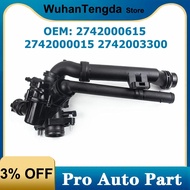 2742000615 2742000015 2742003300 Engine Coolant Thermostat for Mercedes Benz C200 C180 C300 CLS260 G