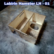 Hamster Labyrinth LH-01 Minimalist Wood