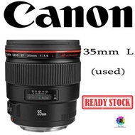 Canon EF Lens 35mm L Lens (Used) (99% Like New)