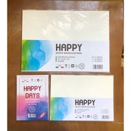 Happy Watercolor Paper A6/A5/A4 Size Individual Sheets and 10 Sheets