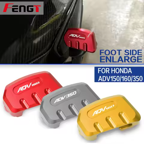FOR HONDA ADV150 ADV160 ADV350 Motorcycle Foot Side Stand Enlarger Plate Footrest Kickstand Extensio
