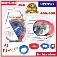 Amplifier Wiring Set Car Audio Subwoofer Amplifier Installation Kit Power Kit AMP Wiring Fuse Holder