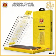 BCS - KA - A19 CLEAR TEMPERED GLASS monkey KING FOR iphone 16 PRO 16 Pro Max 17 17 17 PRO 17 Pro Max