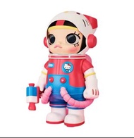 Molly 400% hello kitty sanrio popmart 泡泡瑪特 mega space molly 宇航員