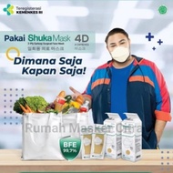 Masker Medis Shuka 3Ply 4D
