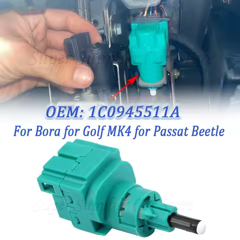 4 Pins New Car Brake Stop Light Switch Fits For Bora for Golf MK4 for Passat Beetle for Sharan Lupo 
