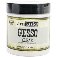 Prima Marketing Finnabair MIX MEDIA ART BASICS CLEAR GESSO 8.5 OUNCES