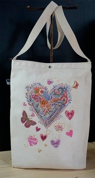 帆布側肩包 斜肩包