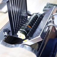 Commercial Sushi Cutter Slicer Automatic Sushi Roll 8 / 10 / 12 Pieces Rice Roll Cutting Machine Sus