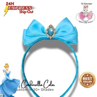 Dj Bowtique ESSENTIALS Handmade Cinderella Headband Disney Princess inspired Disney Headband Disney 
