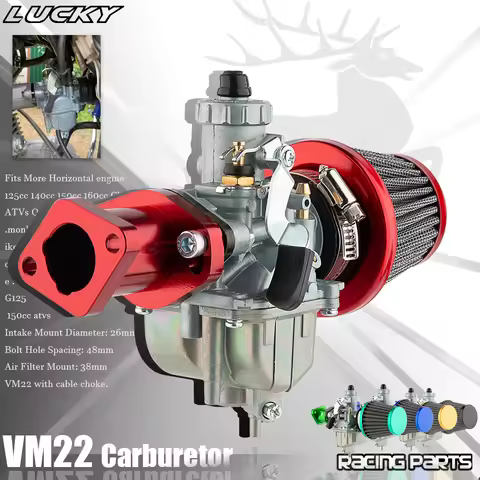 VM22 Carburetor for Predator 212cc 196cc Coleman CT200U BT200X Mini Bike KT196 Go Kart GX160 GX200 6
