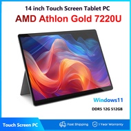 SZBOX 14 Inch Tablet PC AMD Ryzen 3 7220U Windows 11 LPDDR5 12GB 512GB SSD Wifi BT Game Computer