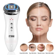 Mini HIFU Machine Ultrasonic Facial Eyes RF Lifting Machine RF Radio Frequency Skin Rejuvenation Anti-aging Device Skin Care Too