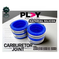 PLAY 35MM 40MM SILICON JOINT UNIVERSAL CARBURETOR JOINT INTAKE PIPE JOINT