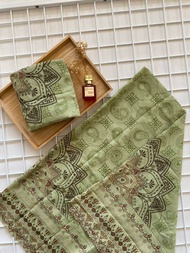 Voal Motif Premium Segiempat Pattern