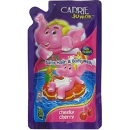 Carrie Junior refill 500ml head to toe baby hair & body wash sabun mandian bayi kanak2