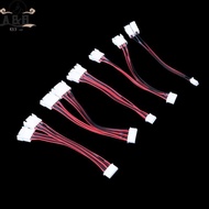 [A&B] XH2.54MM Y-Splitter Cable Male To 2 Female Connector 26AWG Power Extension Cord 2/3/4/5/6 Pin 