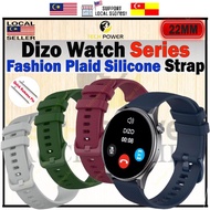 Strap Fits For Dizo Watch,Pro/ Watch R/ Watch D,D Talk,D2 /Dizo Watch R2,Fashion Plaid Silicone Stra