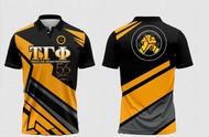 2024 new Tau Gamma Phi Triskelion Frat Shirt 56th Anniversary Full Sublimation 3D Print T-shirt Summ