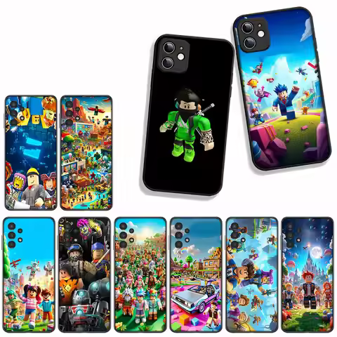 for Apple iPhone 17 16 15 11 Pro XS Max XR 6 7 8 Plus + SE 2020 5 16E Phone Cover Case Game R-Roblox